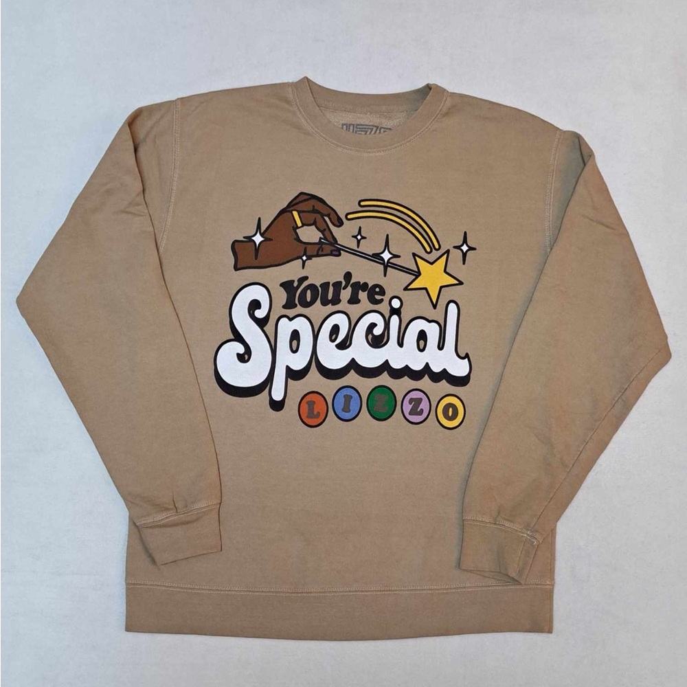 Lizzo "You're Special" Crewneck Sweatshirt Official Tour Merchandise-Adult LARGE